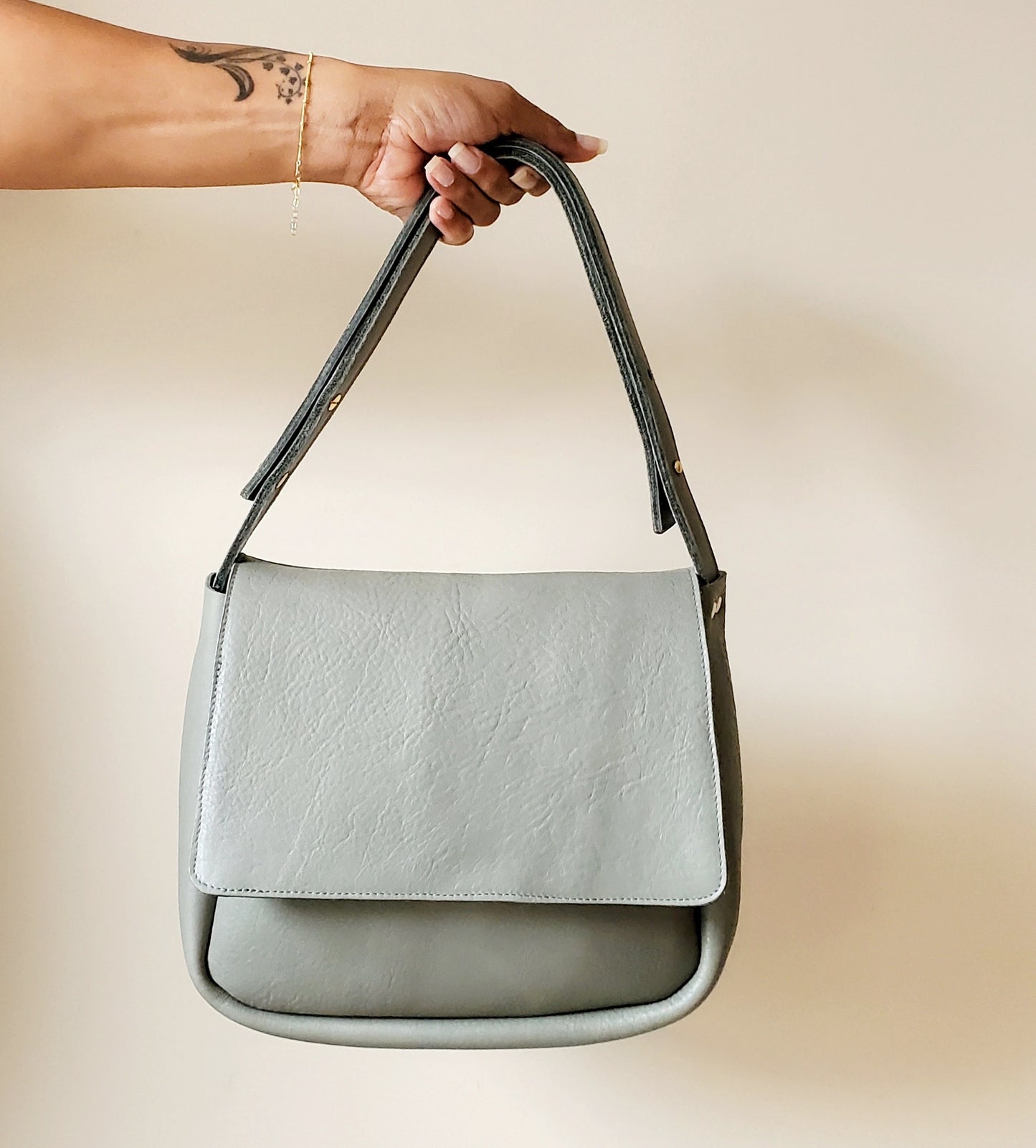 Timeless Leather shoulder bag - Valkyrie