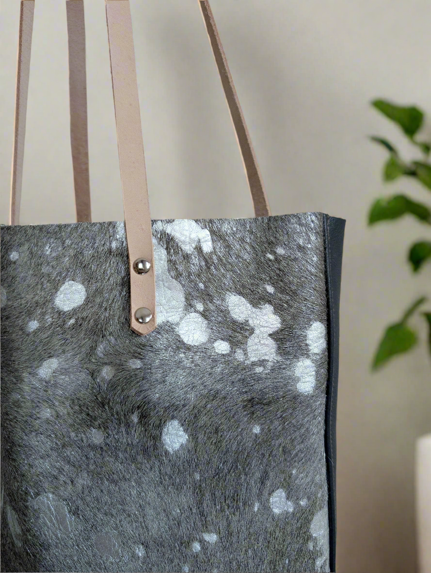 Midgård Essential Tote - silver/black