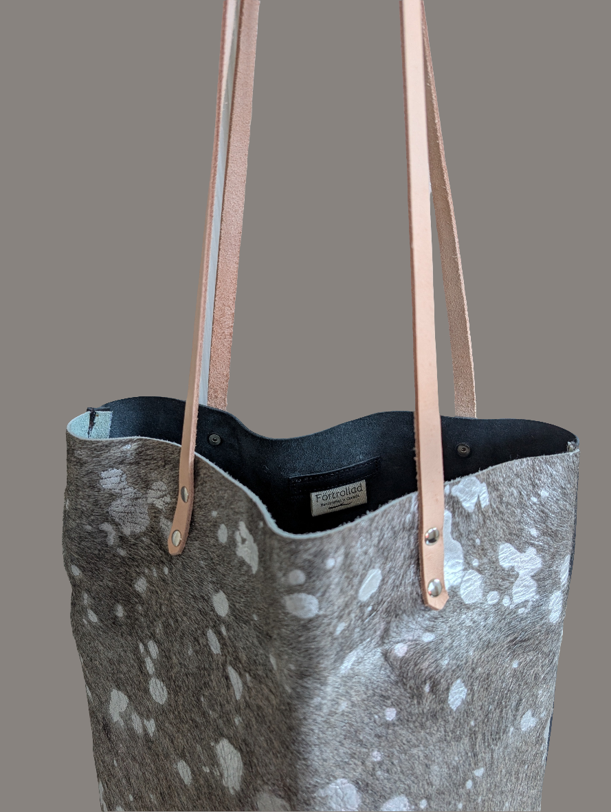 Midgård Essential Tote - silver/black