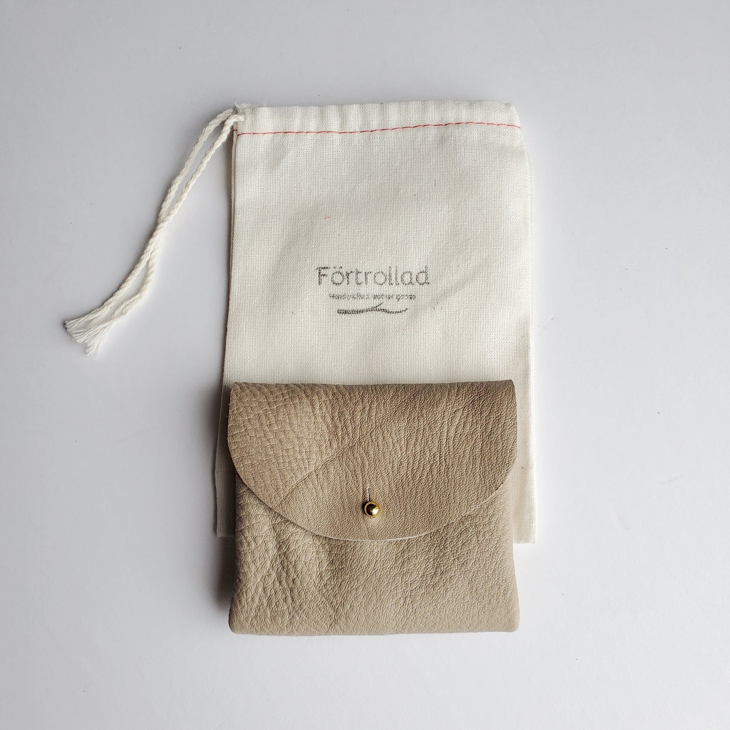 Yggdrasil wallet - surplus leather beige