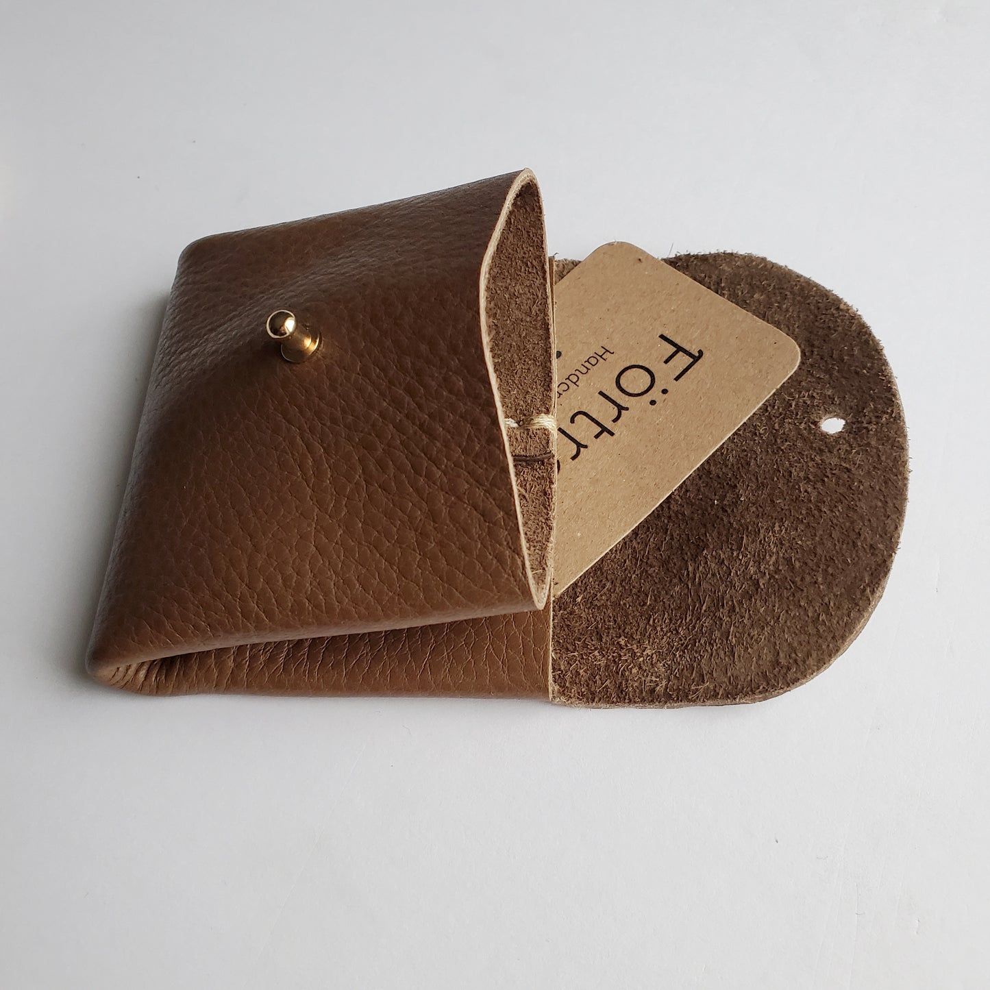 Yggdrasil wallet 2 pockets - brown