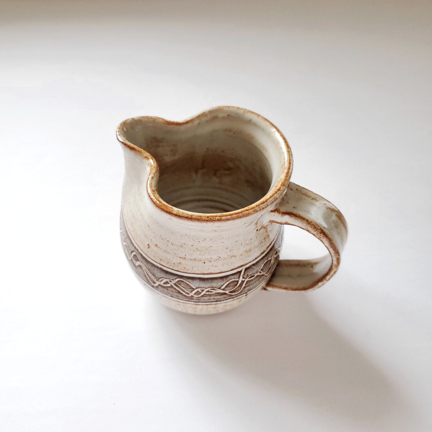 Creamer & sugar pot set - handmade