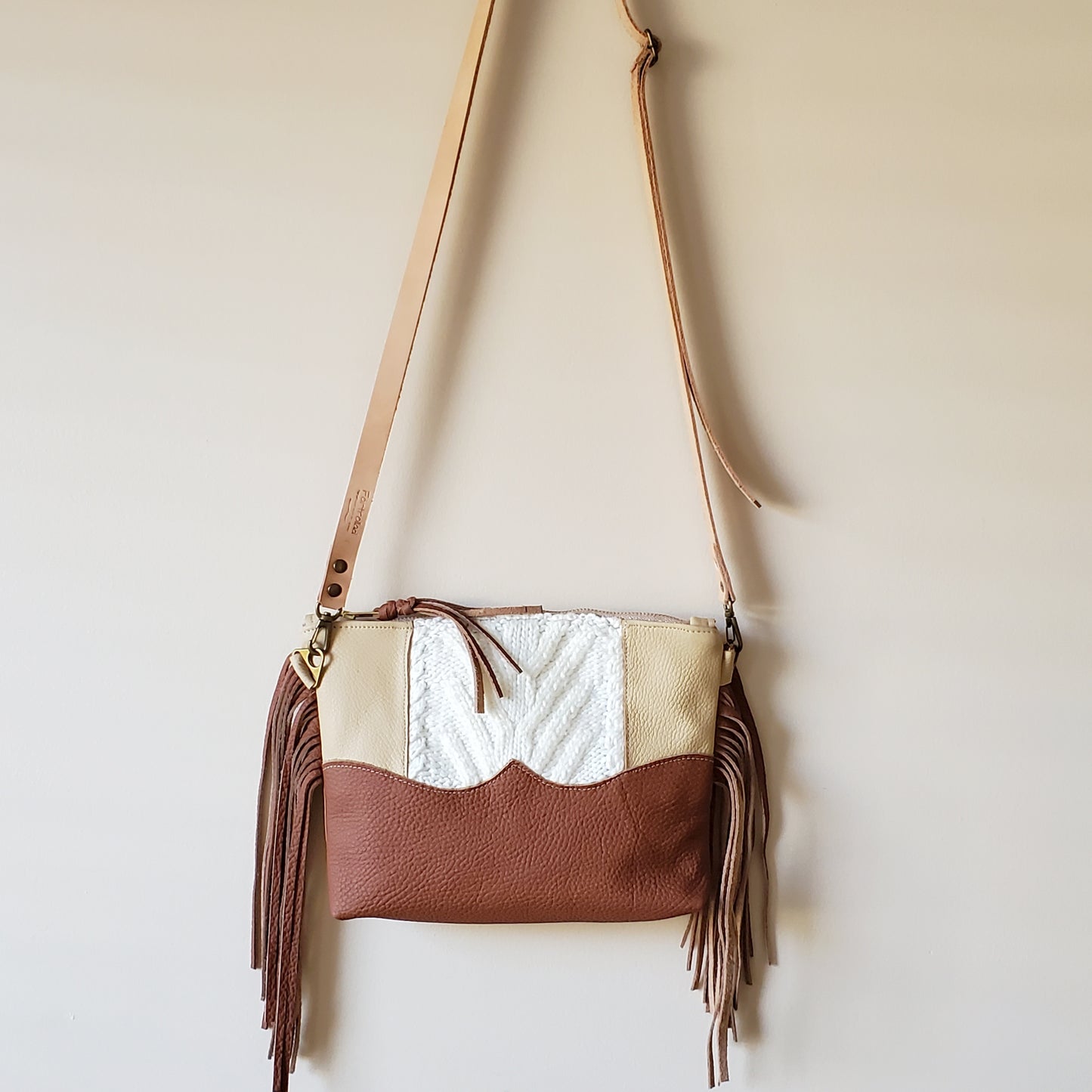 Sigyn fringe leather bag