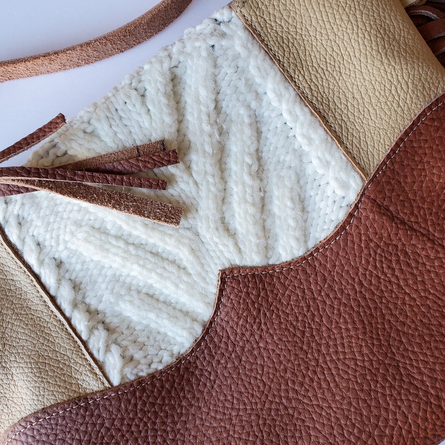 Sigyn fringe leather bag
