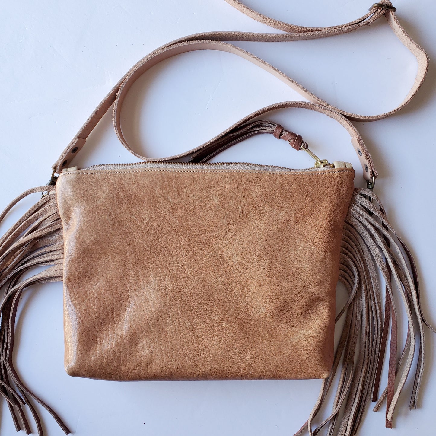Sigyn fringe leather bag