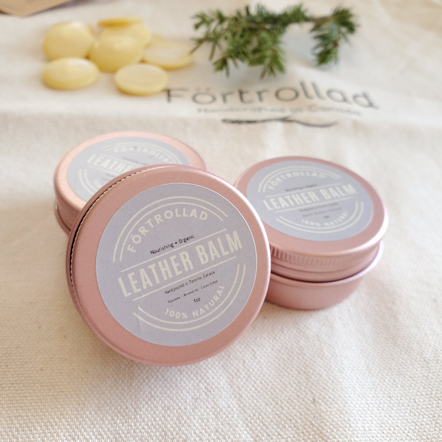 Förtrollad leather balm 100% natural