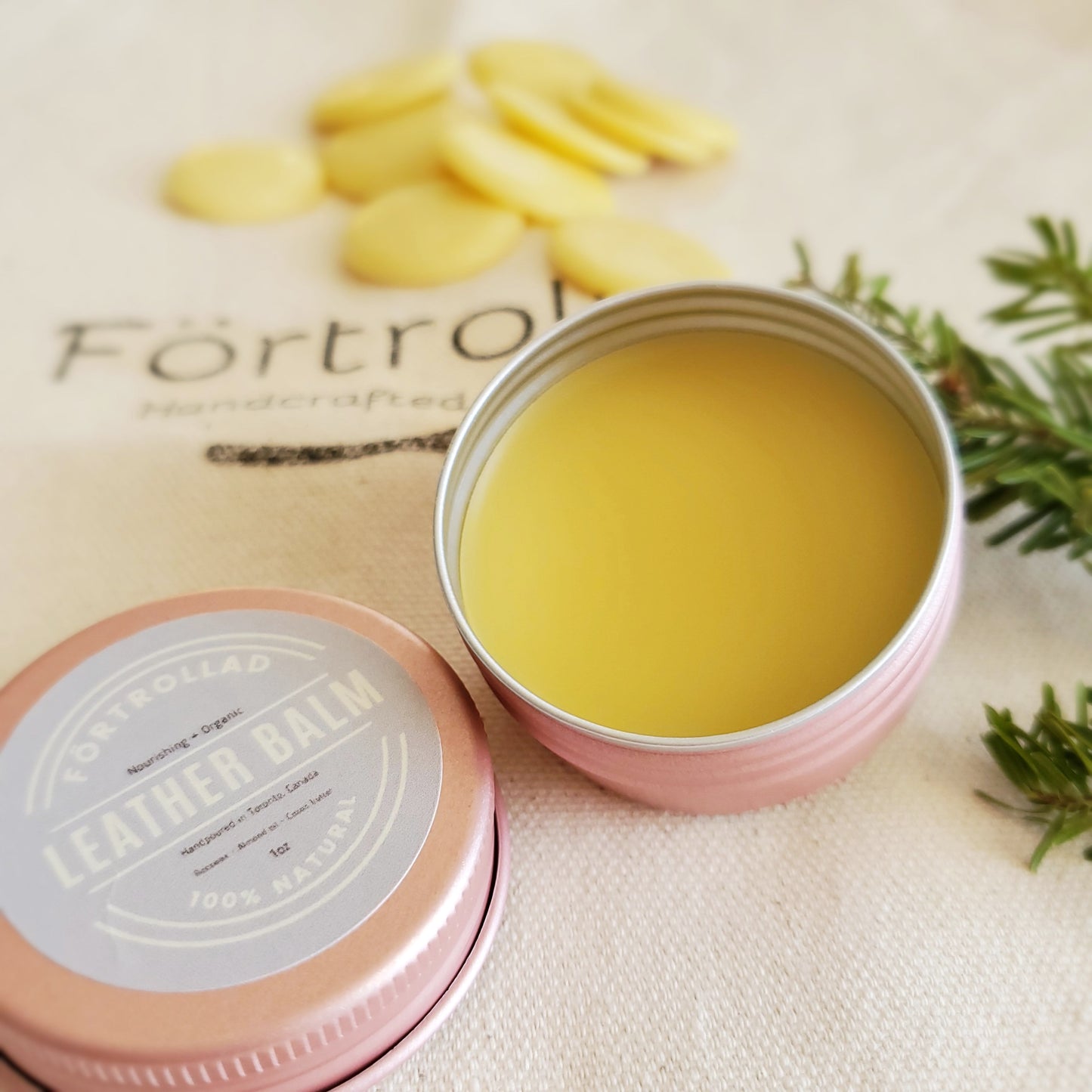 Förtrollad leather balm 100% natural