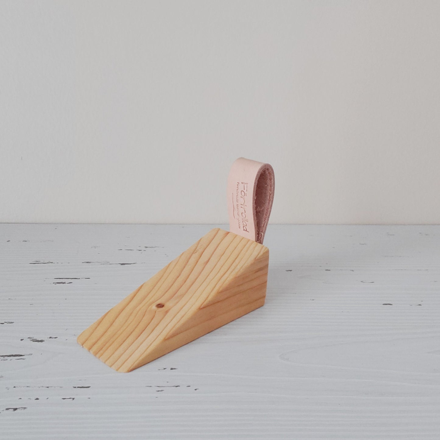 Isa wooden doorstop