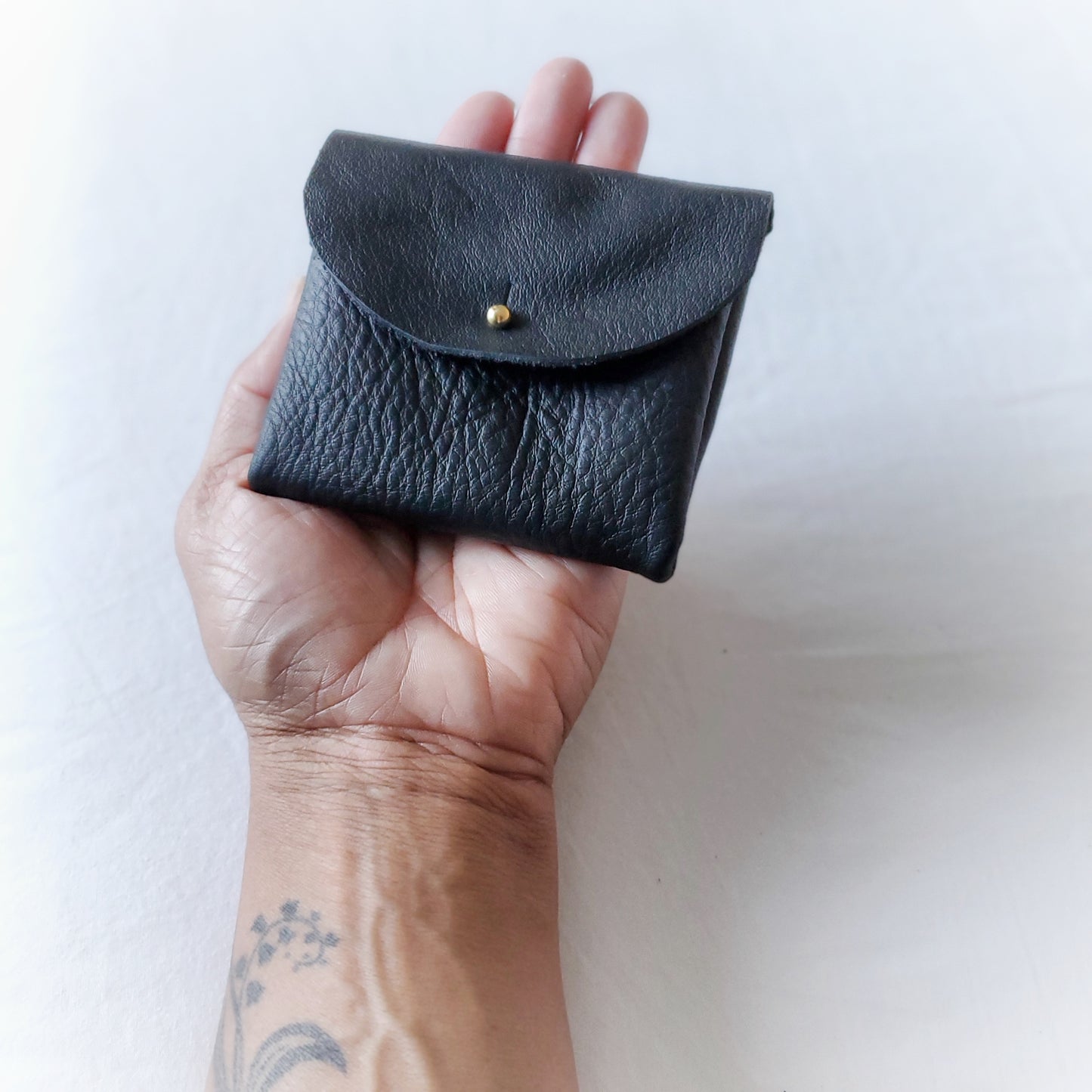 Yggdrasil wallet - surplus leather black