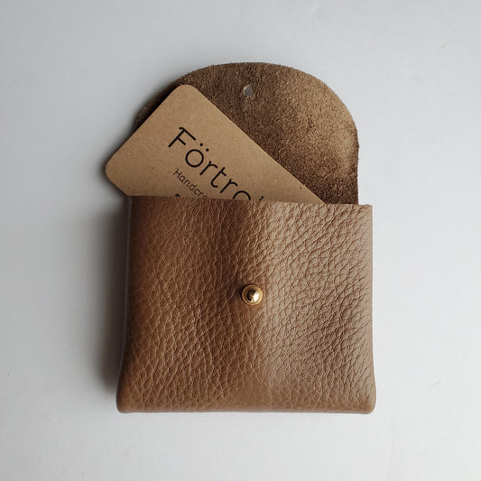 Yggdrasil wallet 2 pockets - brown