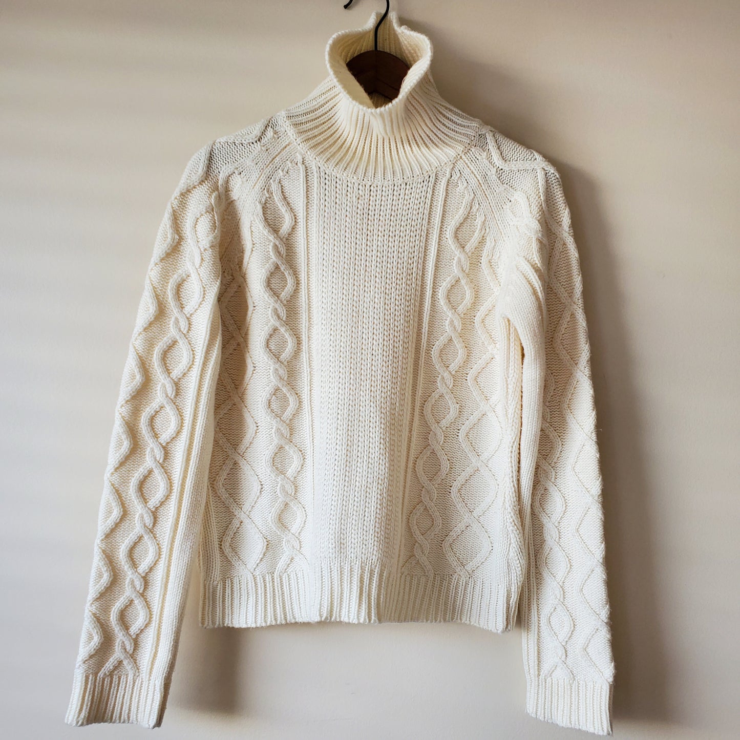 Classic cable knit sweater