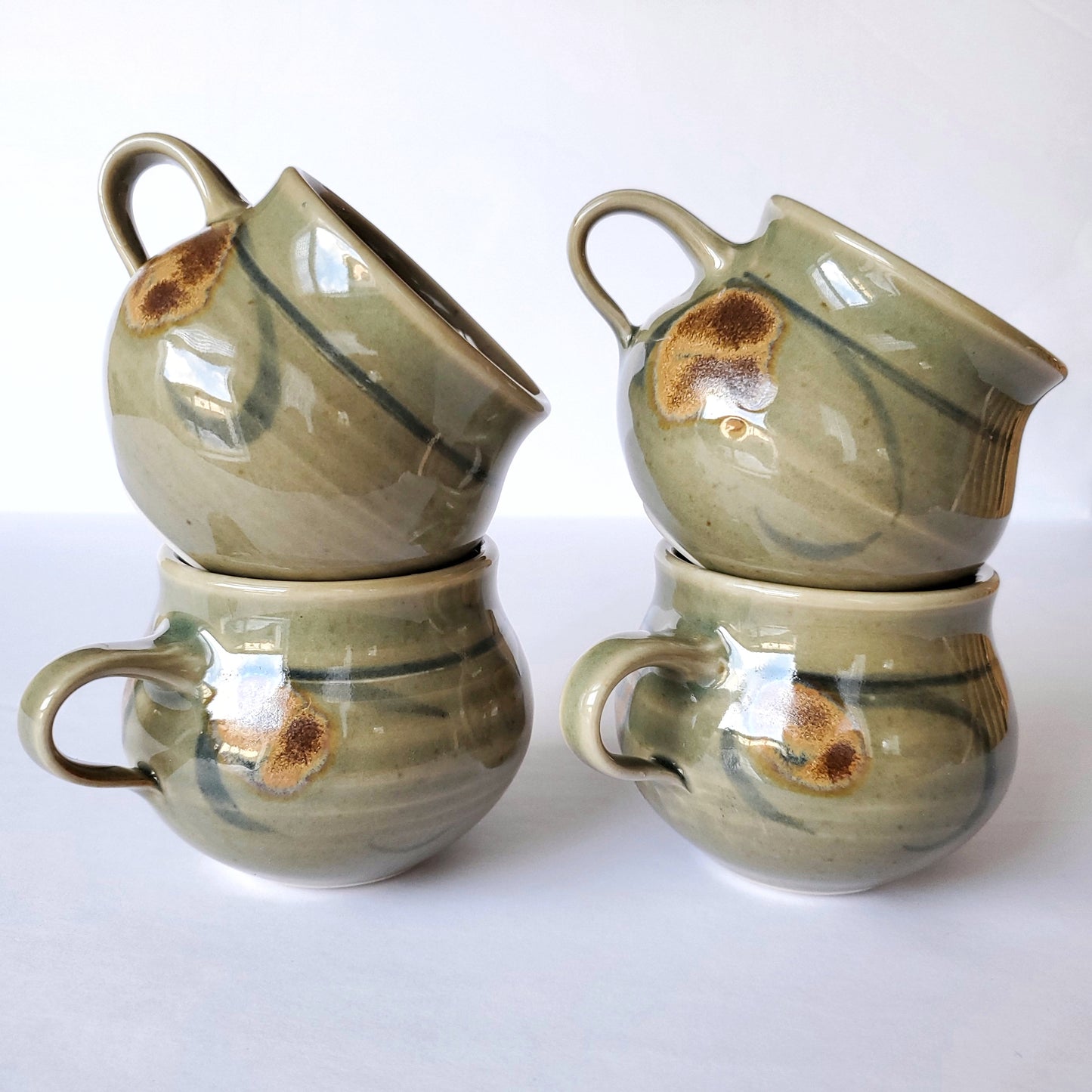 Ceramic mugs - handpainted