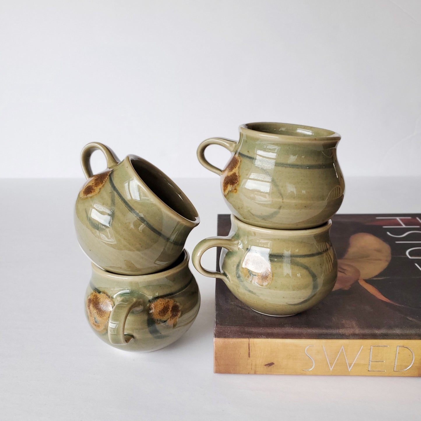 Ceramic mugs - handpainted