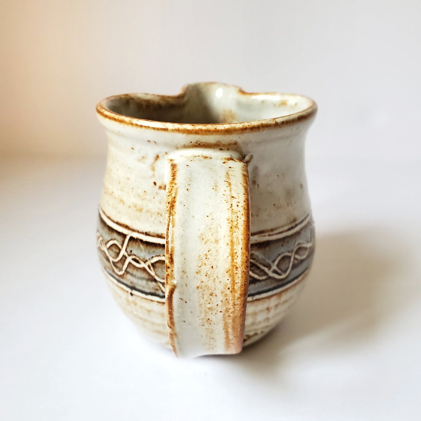 Creamer & sugar pot set - handmade