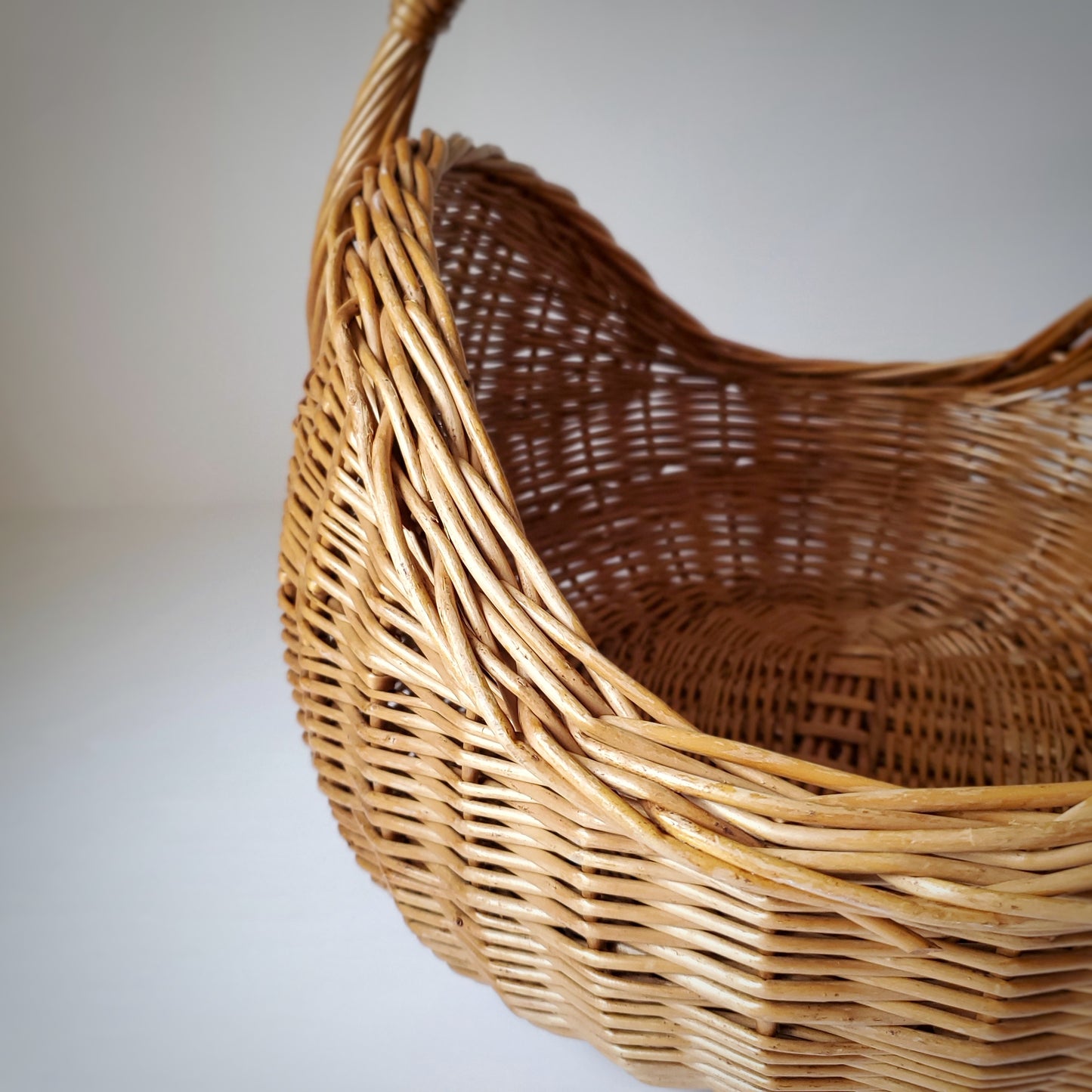 Vintage willow basket