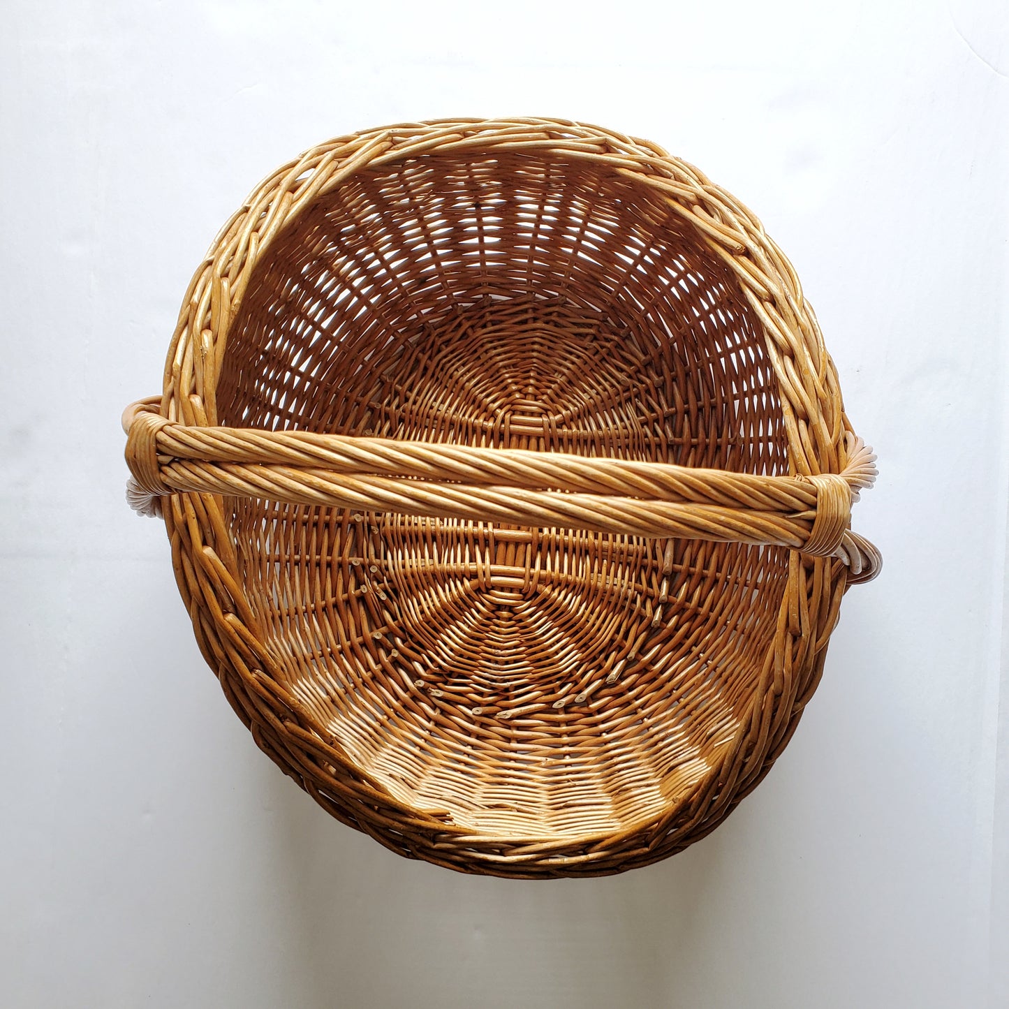 Vintage willow basket