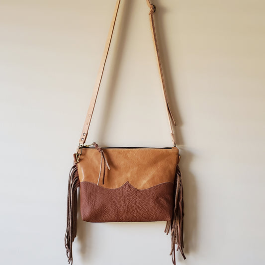 Sigyn fringe leather bag