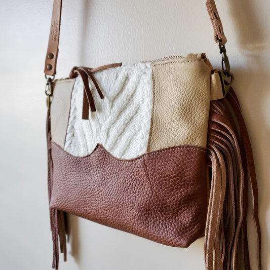 Sigyn fringe leather bag